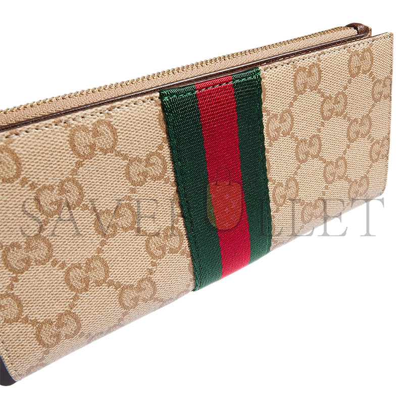 GUCCI LONG WALLET WITH WEB 876047 (19*10*2cm) GUCCI LONG WALLET WITH WEB 876047 (19*10*2cm)